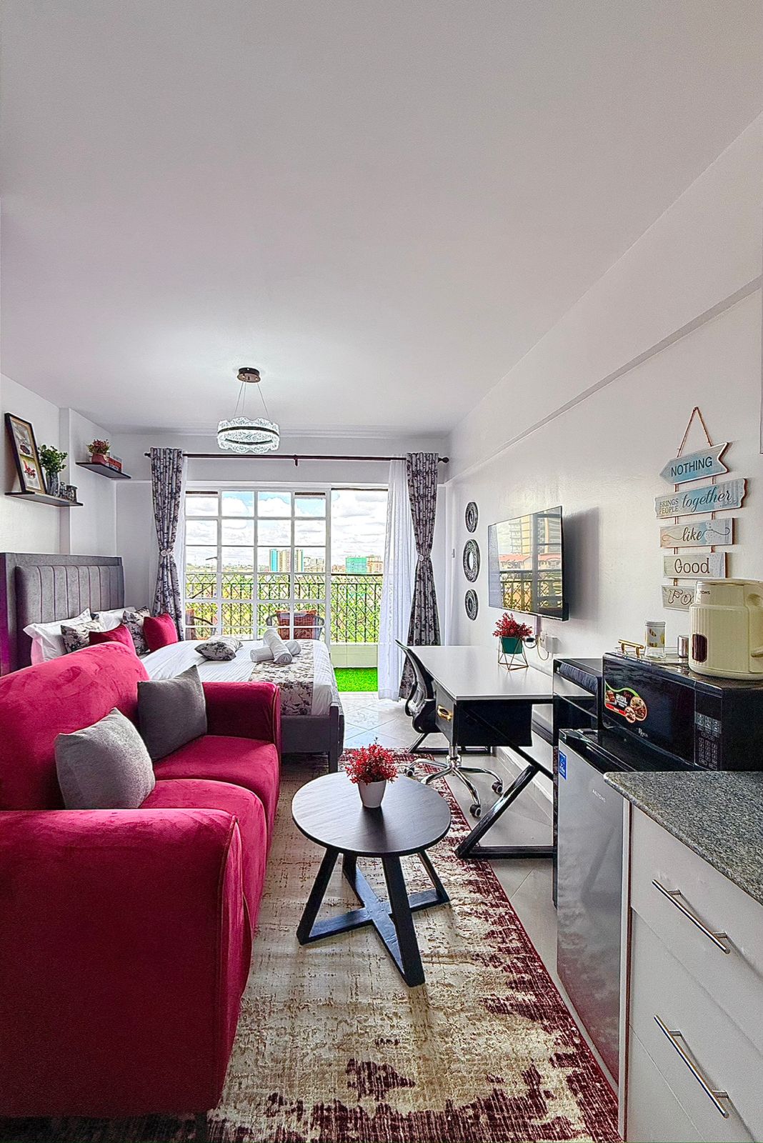 Chic Studio with Gym near CBD & Westlands
